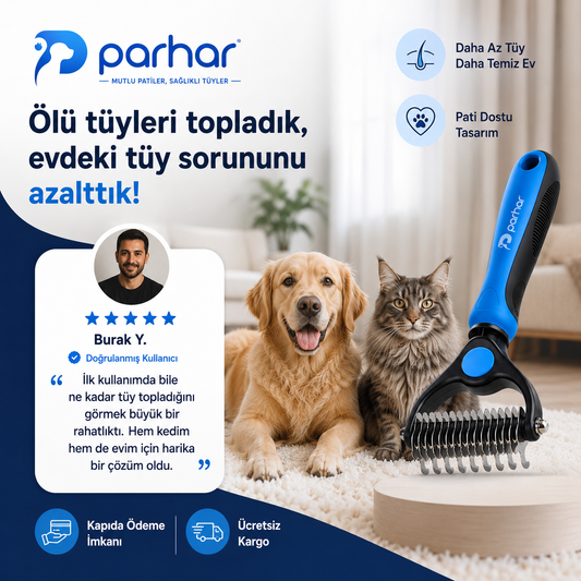 Parhar® Profesyonel Bakım Tarağı